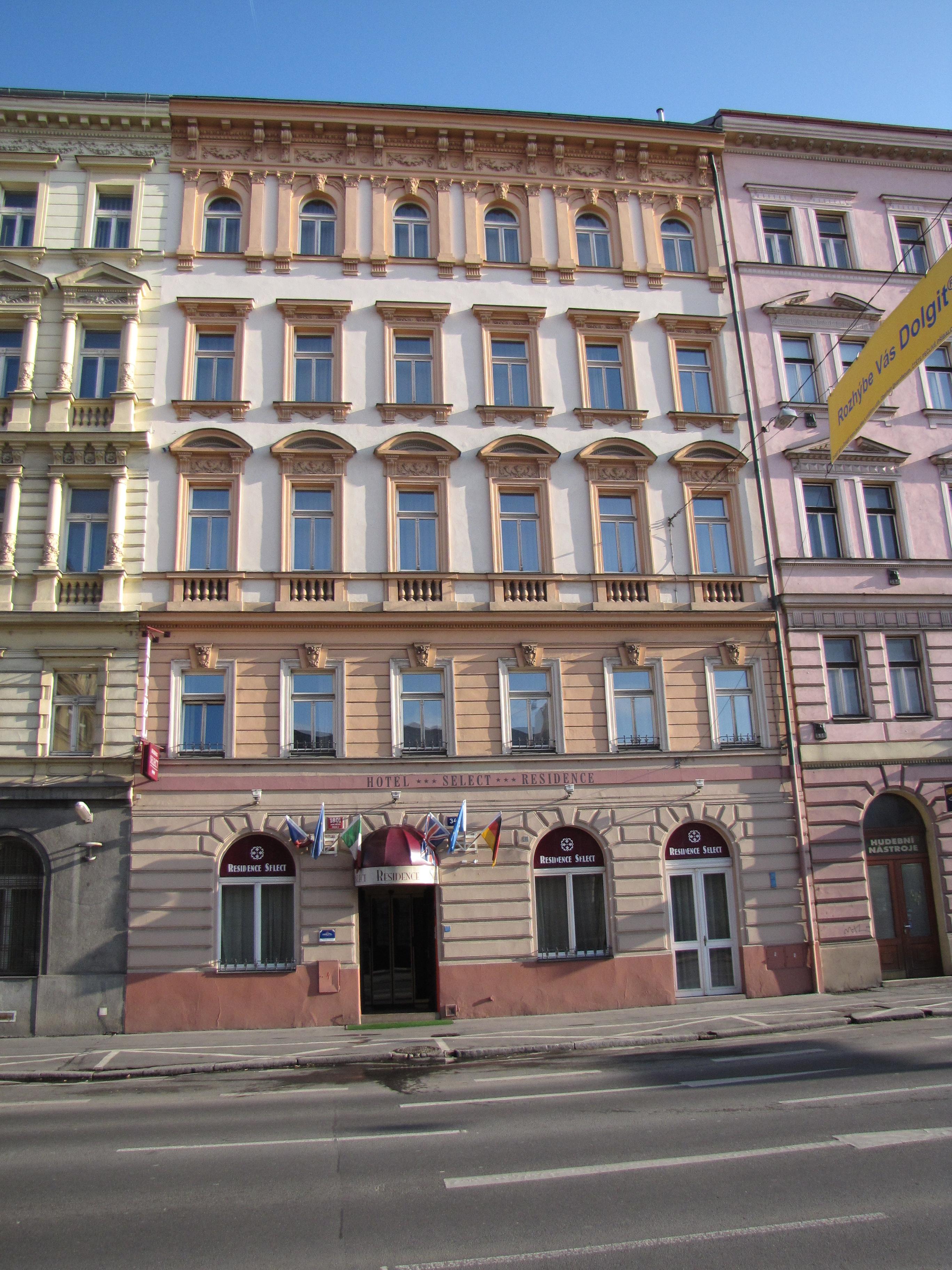 Hotel Residence Select Прага Екстериор снимка